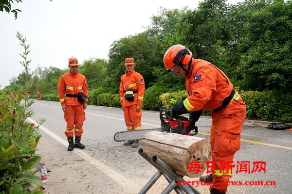 大练兵丨国家消防救援局陕西机动队伍 以考