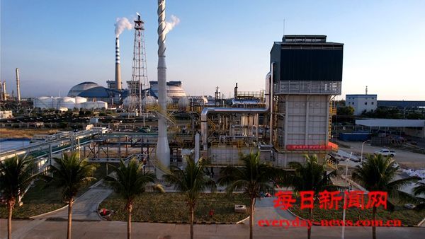 国内首个海洋富碳天然气干重整项目提前完成