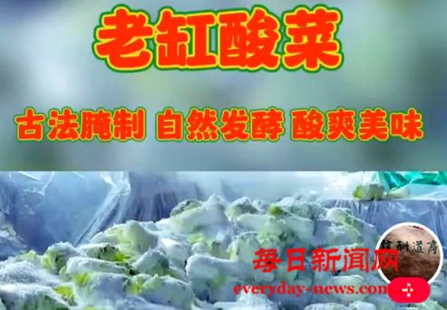过程粗放腌菜的科技狠活，为什么说是老缸酸
