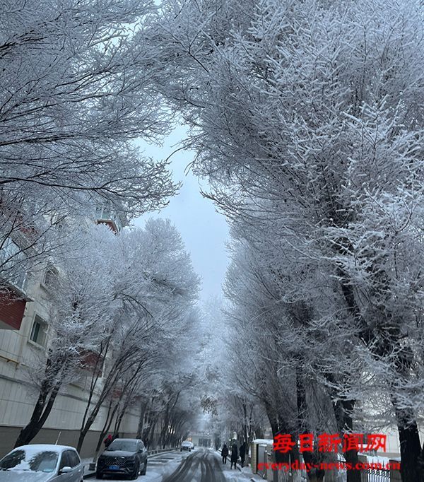 寒潮来袭 乌鲁木齐降雪降温