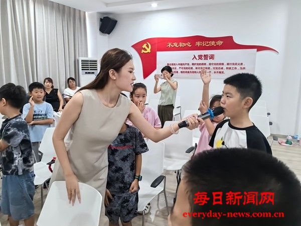 暑假“声”宴——烟台高新区海天社区 小小