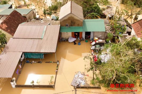 台风“博罗依”在越南造成34人死亡